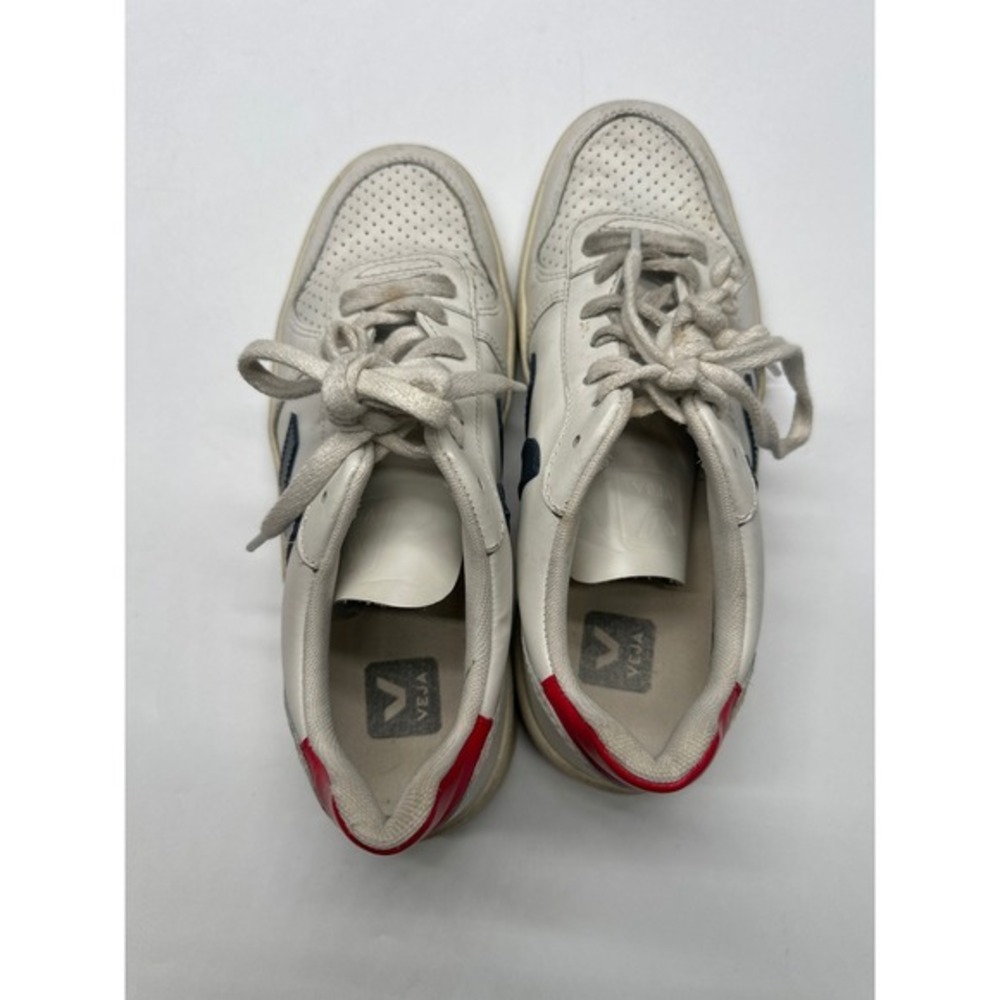 VEJA Sneakers Women's‎ Size 9 White Leather Low Top Casual Lace-Up Shoes - Picture 6 of 9